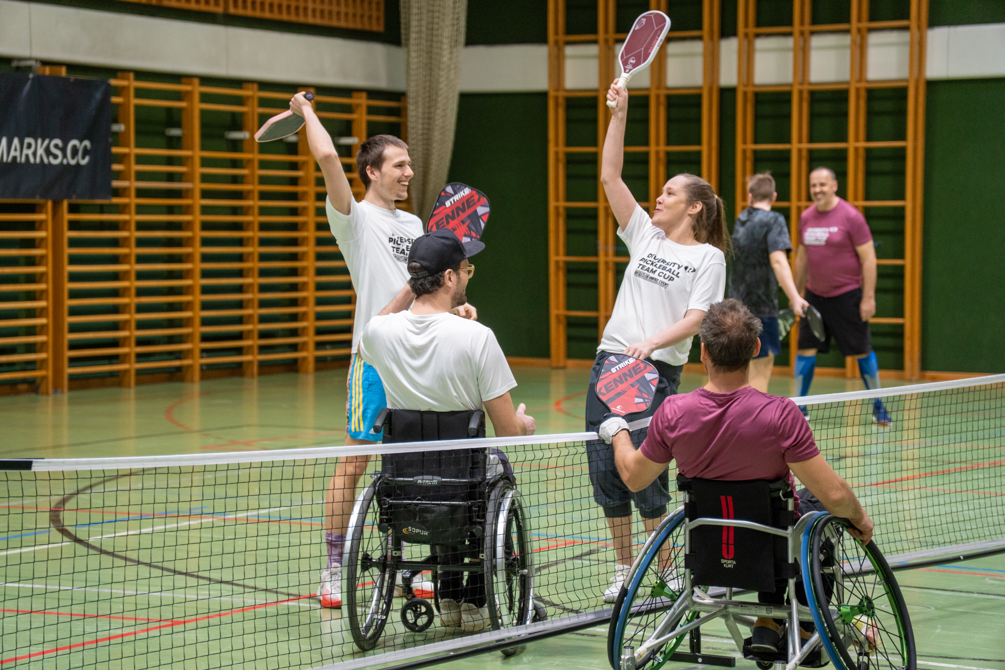 Ein starkes Zeichen für Inklusion: Rollstuhlsport im Mittelpunkt beim 2. Rackathletes Pickleball Cup