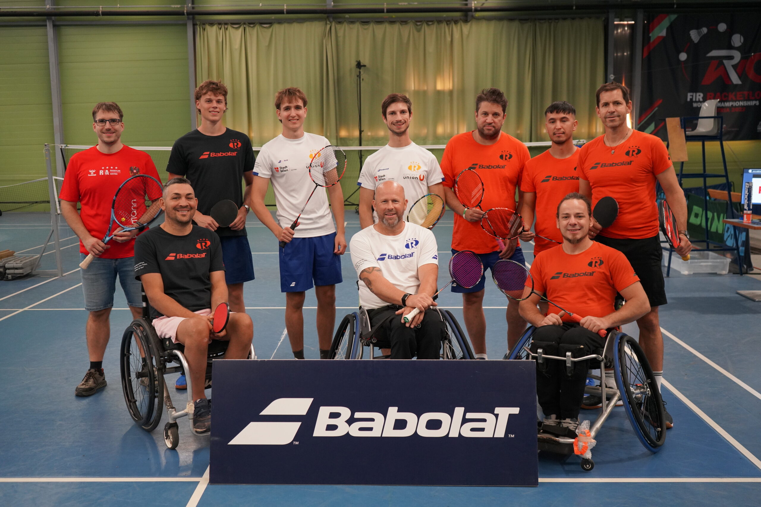 Racketlon Unified Gruppenbild